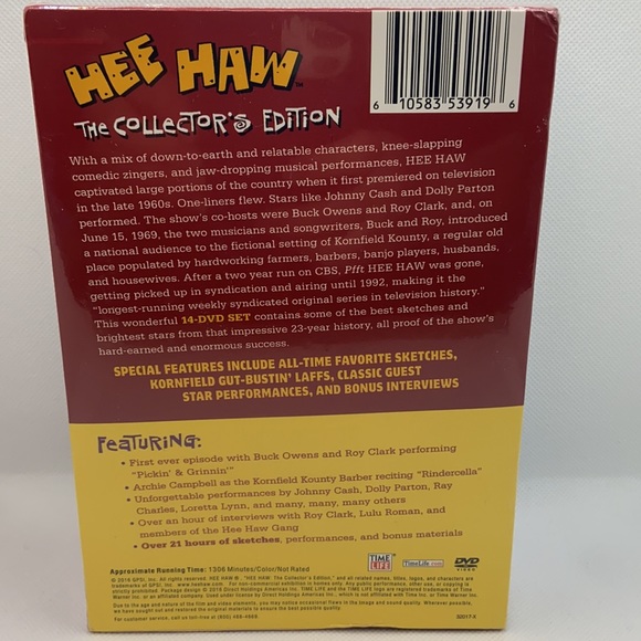 Hee Haw: The Collector’s Edition  Complete Series 14 DVD Box Set Sealed - Picture 3 of 9